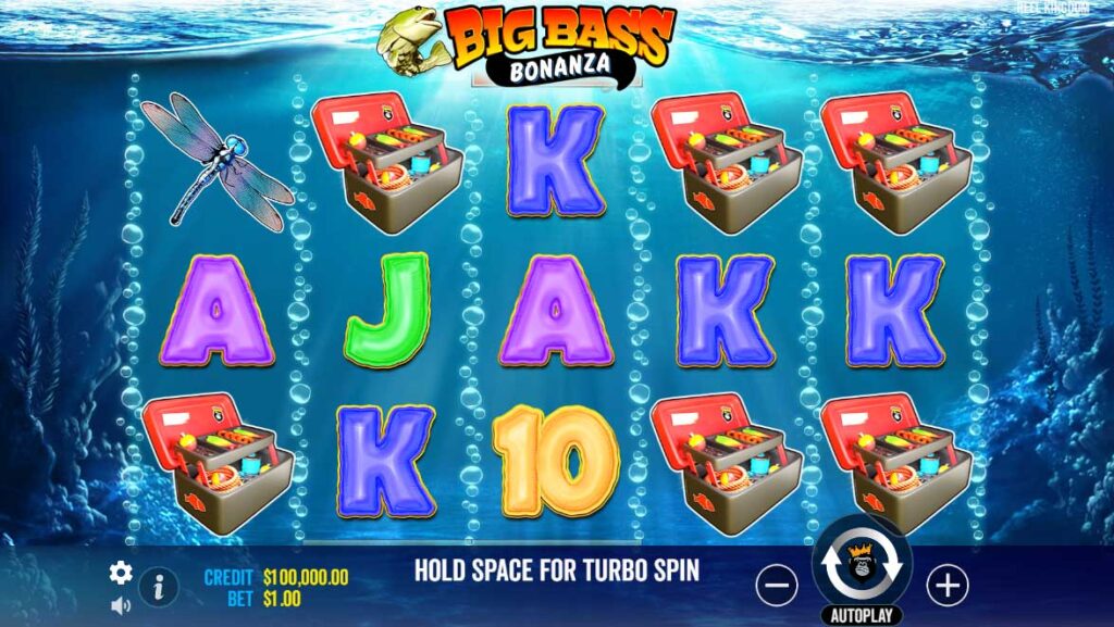 Big Bass Bonanza Slot Screenshot