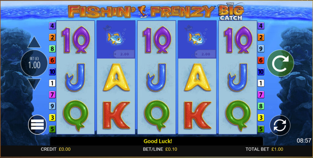 Fishin' Frenzy Big Catch Slot